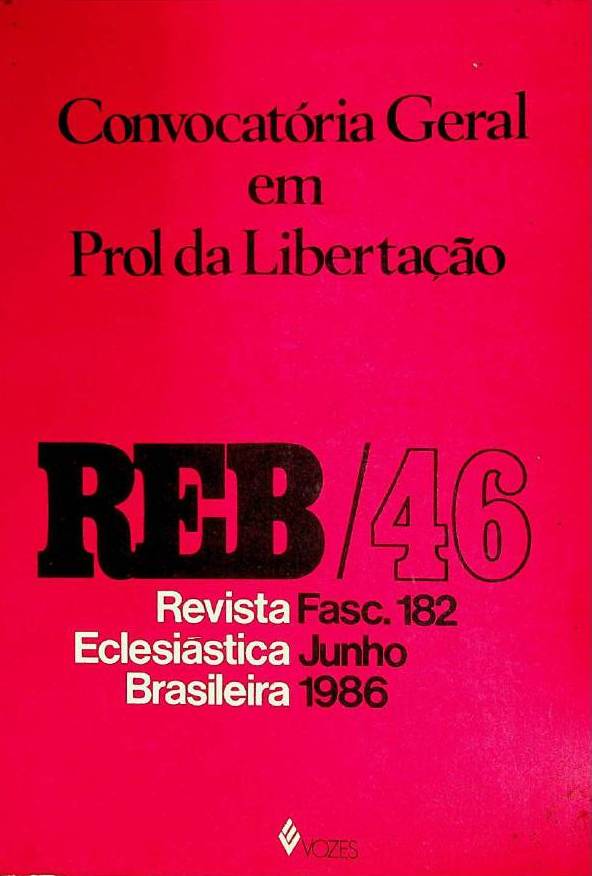 					Afficher Vol. 46 No. 182 (1986): Convocatória Geral em Prol da Libertação
				