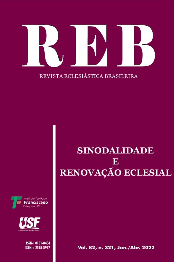 					Visualizar v. 82 n. 321 (2022): Sinodalidade e Renovação Eclesial
				