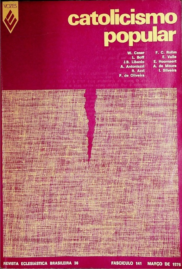 					Visualizza V. 36 N. 141 (1976): Catolicismo Popular
				