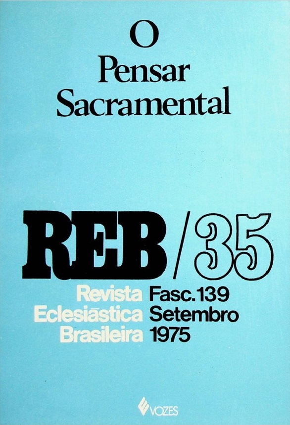 					Ansehen Bd. 35 Nr. 139 (1975): O Pensar Sacramental
				