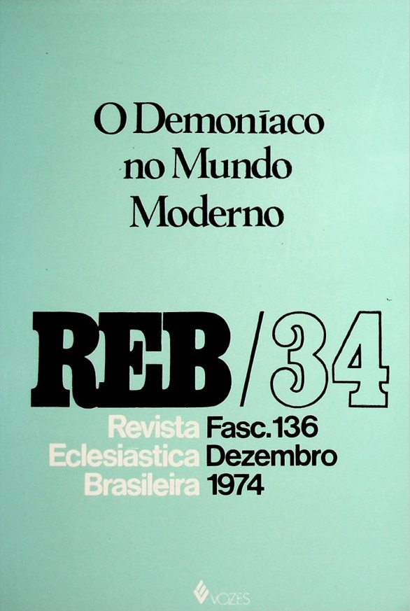 					View Vol. 34 No. 136 (1974): O Demoníaco no Mundo Moderno
				